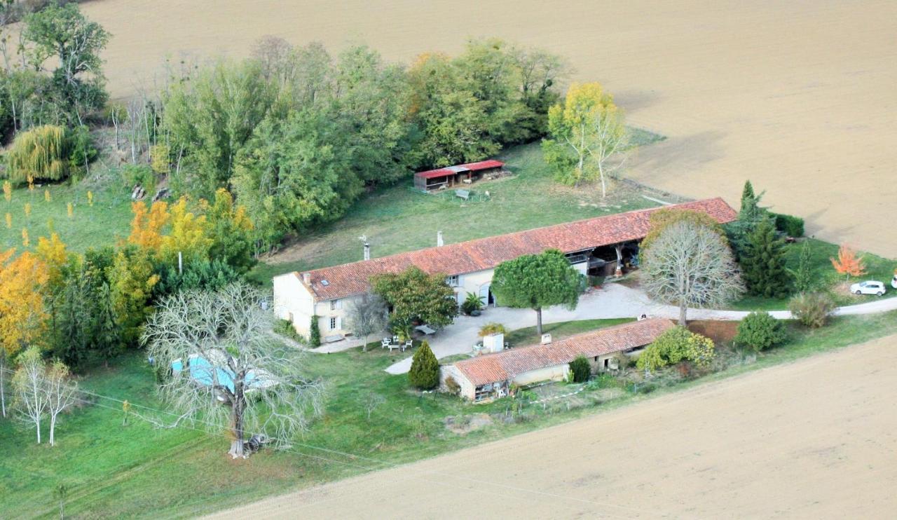 Hotel La Ferme Montplaisir Montesquieu-Volvestre Exterior foto